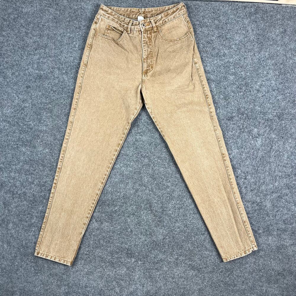 Guess Jeans‎ Mens Size 11 Brown High Waist Tapered Leg Vintage 90s